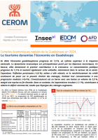 Comptes économiques rapides de la Guadeloupe en 2024