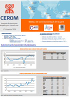 Tableau de bord économique de Guyane  