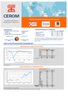 Tableau de bord économique CEROM du 4e trimestre 2023