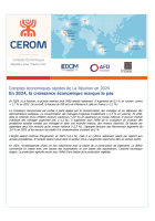 Les comptes économiques rapides 2024 de La Réunion 