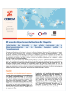 10 ans de départementalisation - Collectivités de Mayotte